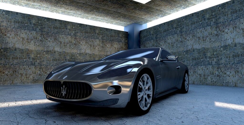 maserati gran turismo, car, garage-1649119.jpg